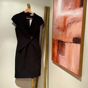 Beautiful black dress from Mango.